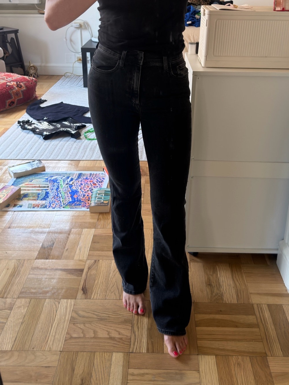pistola Black bootcut Jeans